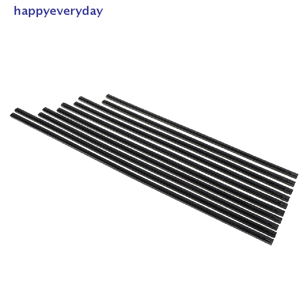 [happy] 2pcs Strip refill wiper blade Tulang Karet Lembut Mobil 6mm 14-22 ''[ID]