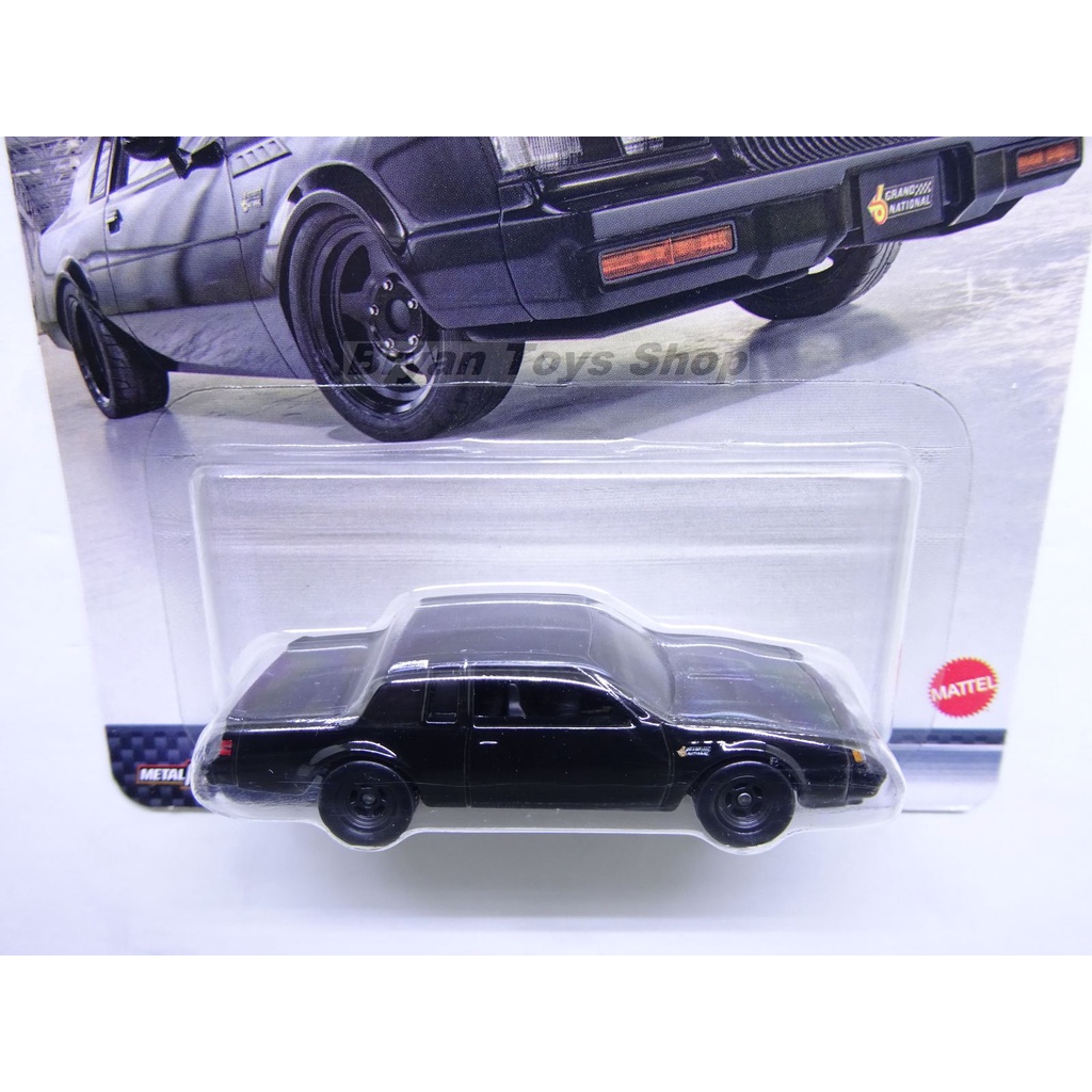 Hot Wheels Premium Fast &amp; Furious 87 Buick Regal GNX Hitam