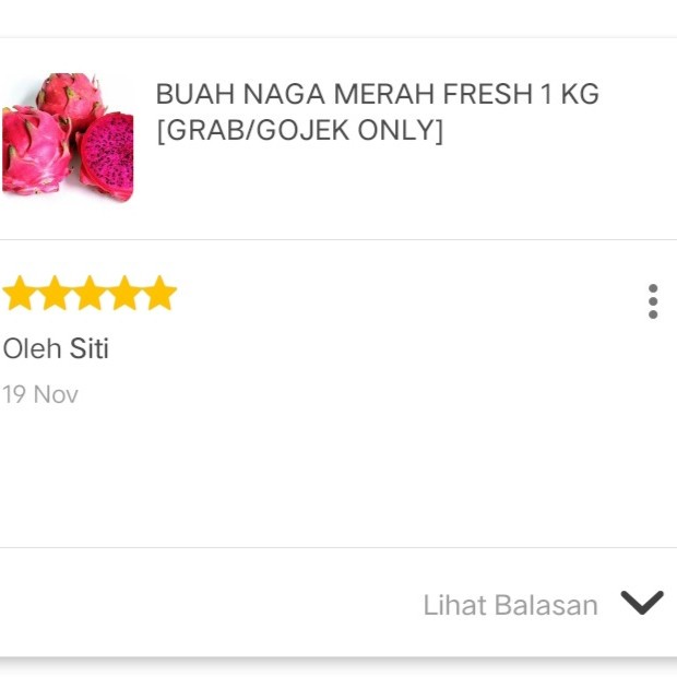 

✨NEW✨ -BUAH NAGA MERAH FRESH 1 KG [GRAB/GOJEK ONLY]- 2.2.23