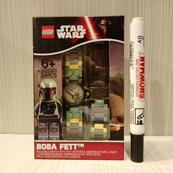 Terlaris Jam Tangan Karakter Lego Star Wars Darth Vader Original Cwuhwppdsd #