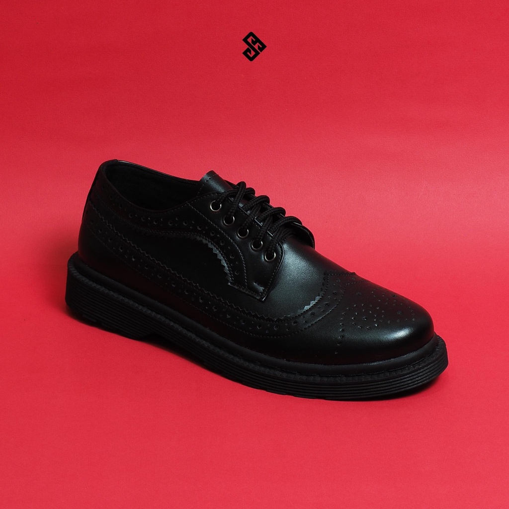 Sepatu Pria Formal | BT BORGUE FULL BLACK