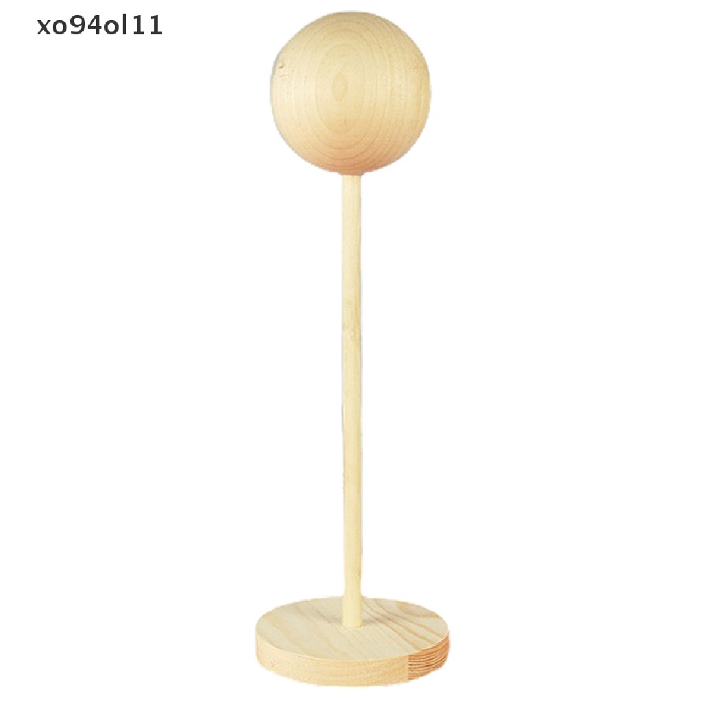 Xo Doll Wig Wood Stand Untuk Boneka Wig Boneka Rambut Display Holder Wood Stand Rack OL