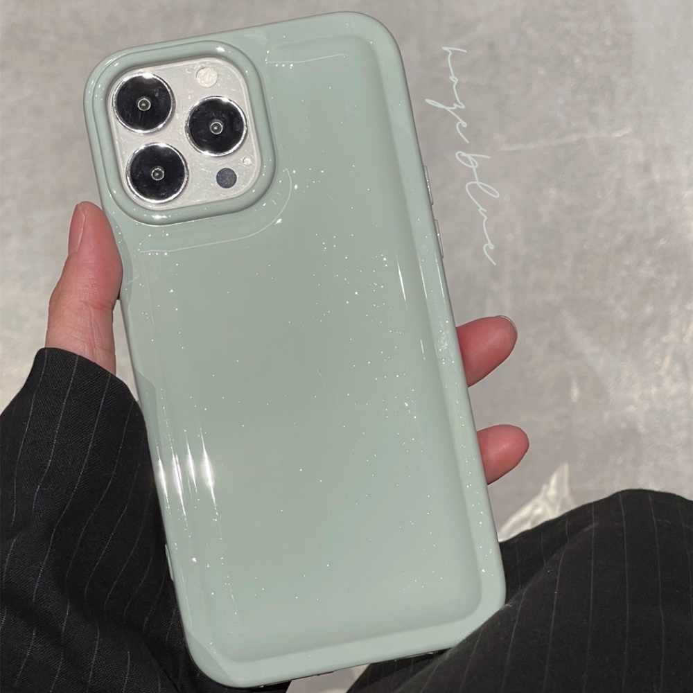 Morandi Case Silikon Warna Untuk iPhone 14 Pro Max13 12 11 Pro MAX Casing iPhone XR X XS Max14 Plus TPU Lembut Shockproof Case Cover