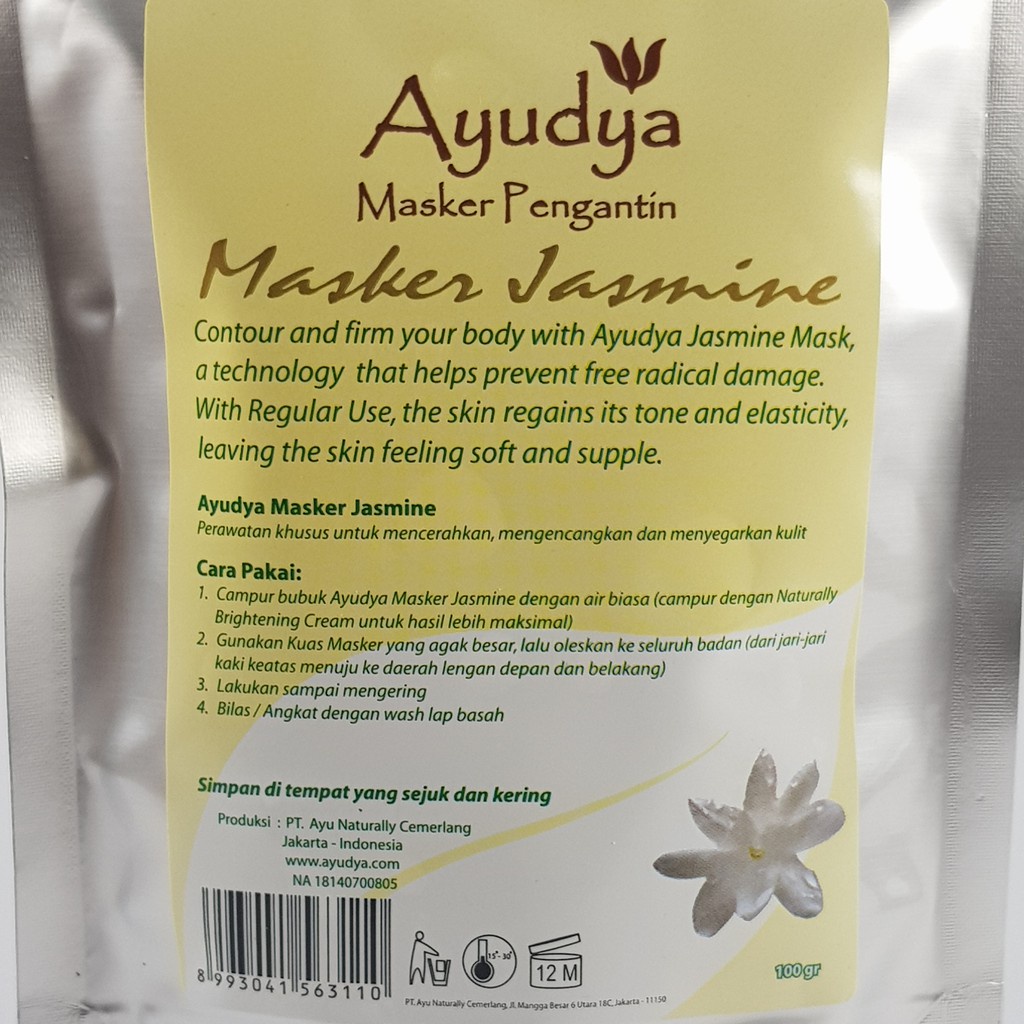 Ayudya Masker Pengantin Jasmine 100gr