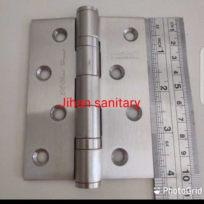 Engsel dekson/engsel pintu 4 inchi 2 mm 2BB stainless