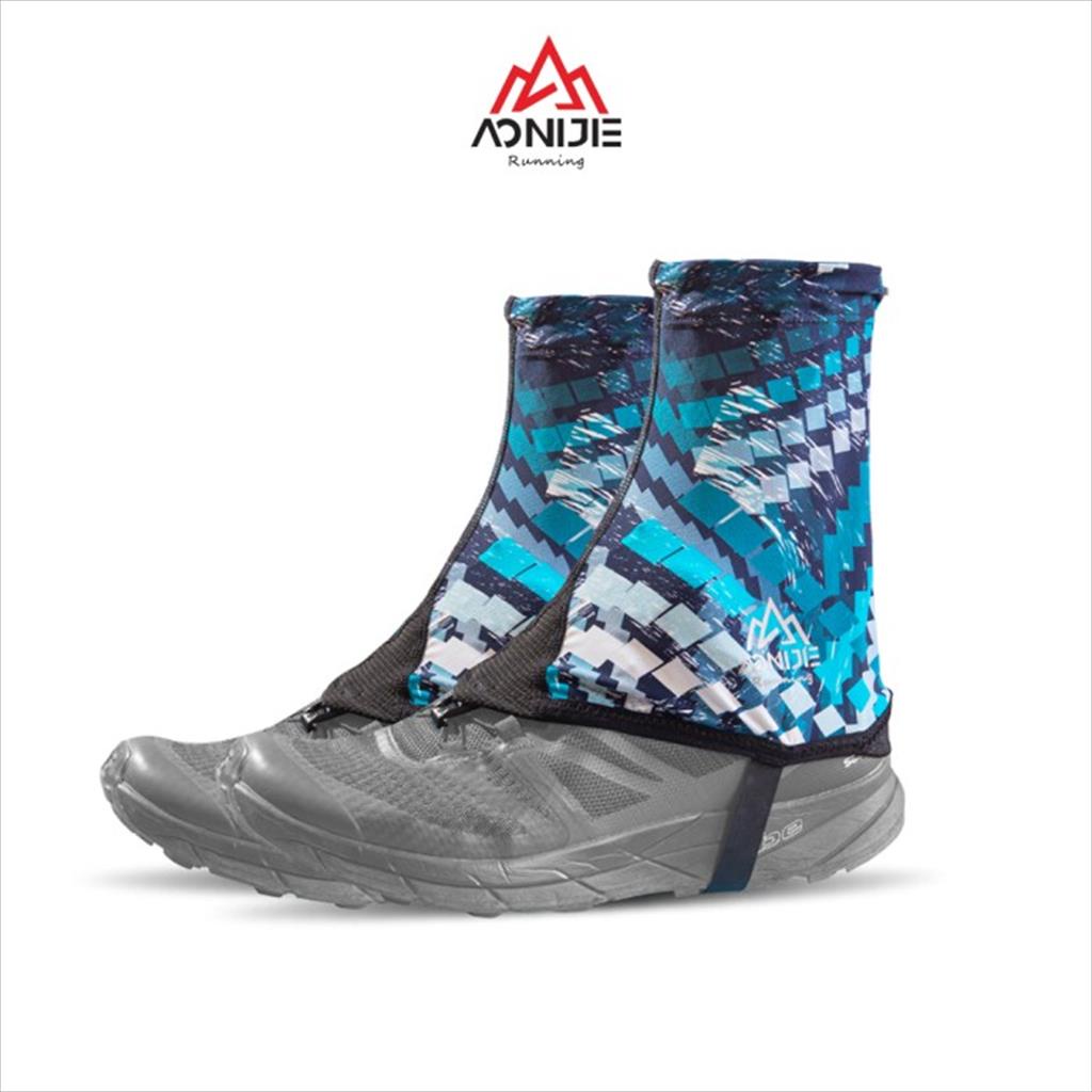 AONIJIE GAITER E4417 - PELINDUNG KAKI SEPATU - TRAIL RUNNING - BLUE