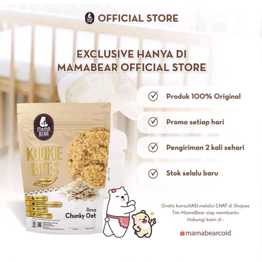 MAMA BEAR KOOKIE BITES 150GR / COOKIES