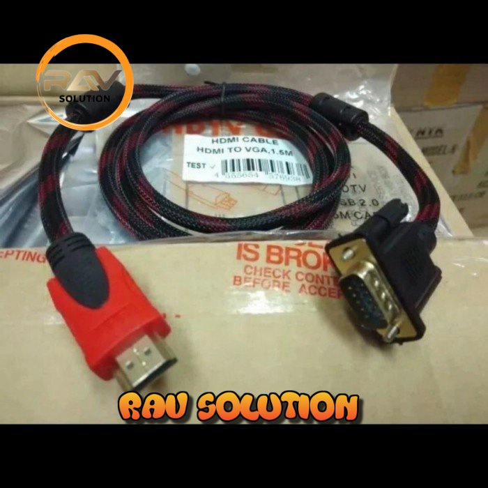 Kabel HDMI to VGA 1,5m - SET A