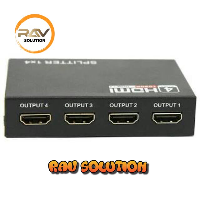 HDMI SPLITTER 4 PORT (1 INPUT 4 OUTPUT)  VN 4