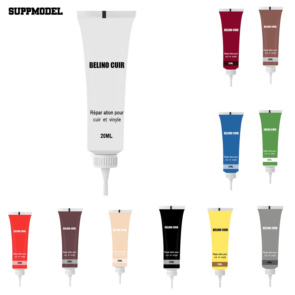 Suppmodel 20ML/50ML Long Service Time Leather Repair Gel Untuk Sofa Leather Repair Cleaner Gel Tidak Berbahaya