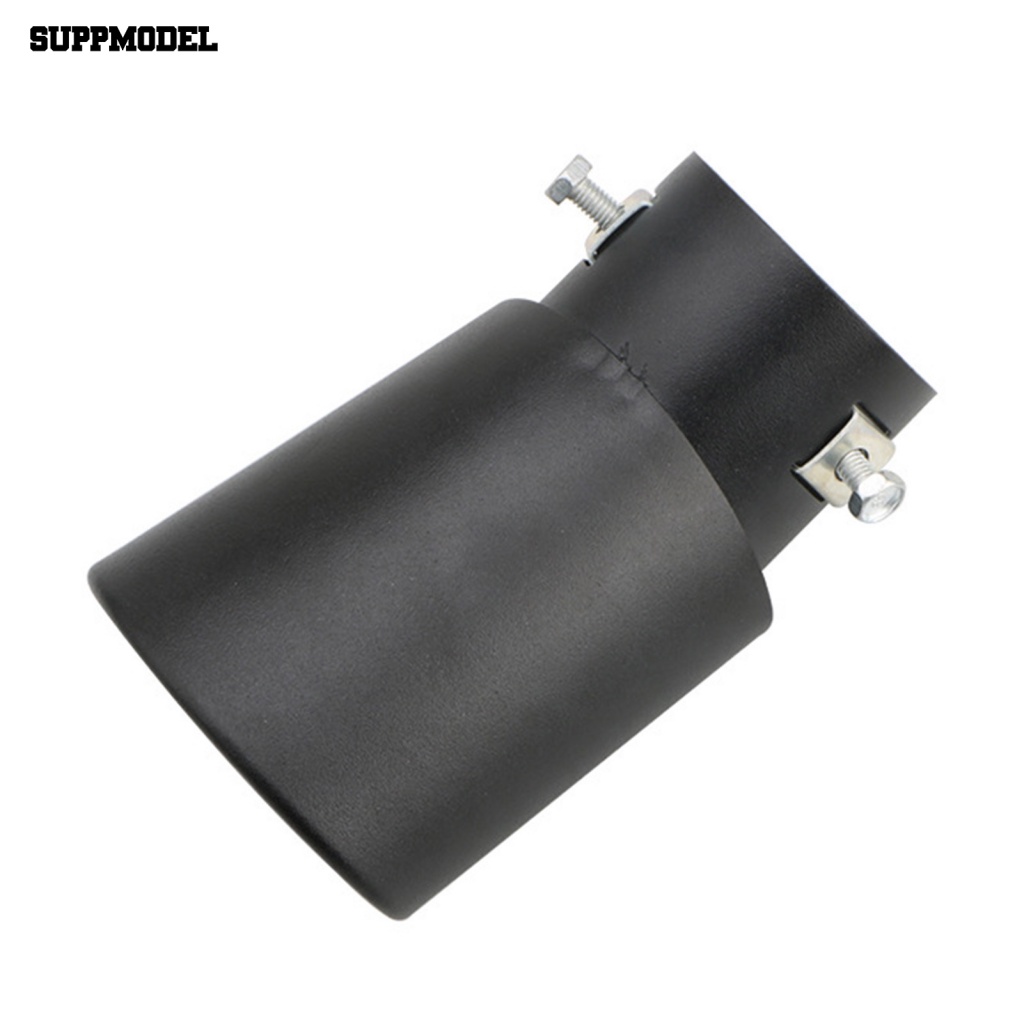 Suppmodel Ujung Knalpot Metal Tahan Lama Perlengkapan Mobil Universal Fit Car Exhaust Tip Pengganti Anti Karat