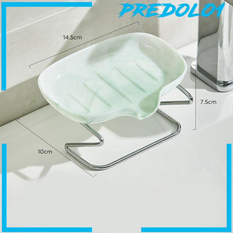 [Predolo1] Kotak Sabun Cup Untuk Dapur Rak Sabun Bentuk Daun Untuk Kamar Dapur Hotel