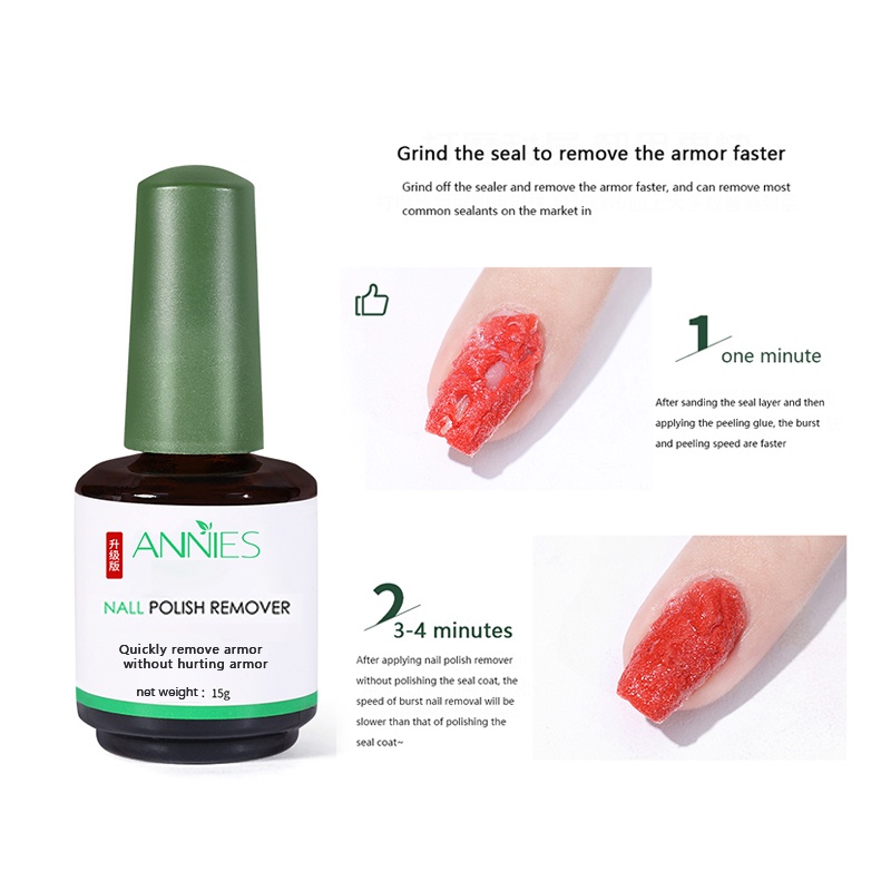 Annies Pembersih Kutek Gel Magic Remover