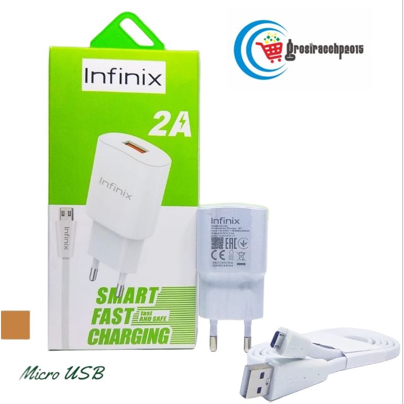 CHARGER INFINIX SCU32 2.0A KABEL MICRO USB oem
