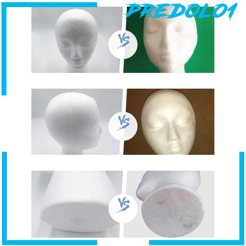 [Predolo1] Manekin Busa Wanita Head Hat Display Stand Dudukan Sopak Ringan