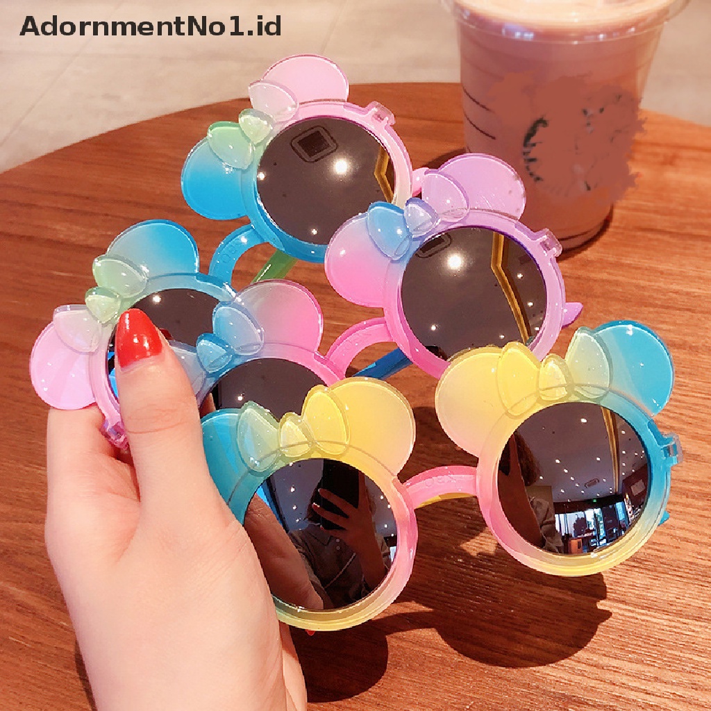 [AdornmentNo1] Kacamata Hitam Kartun Lucu Anak-Anak Luar Ruangan Kacamata Hitam Olahraga Shading Glasses [ID]