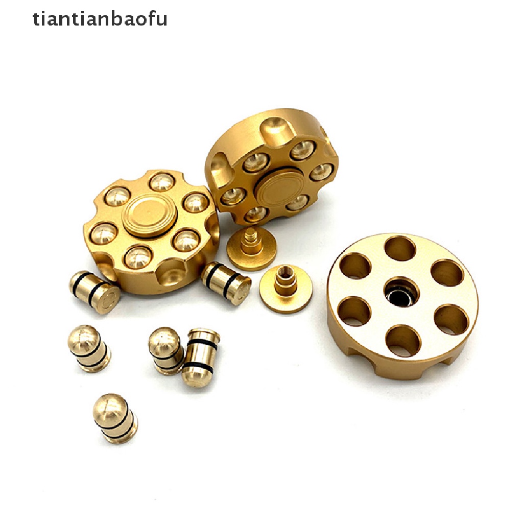 [tiantianbaofu] Relax Spinner High Quality Spinner Metal Ujung Jari Gyro Removable Metal Boutique