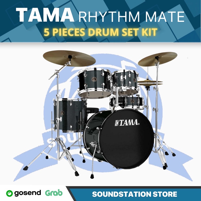 TAMA RHYTHM MATE 5 Pieces Drum Set Kit | RM50YH6