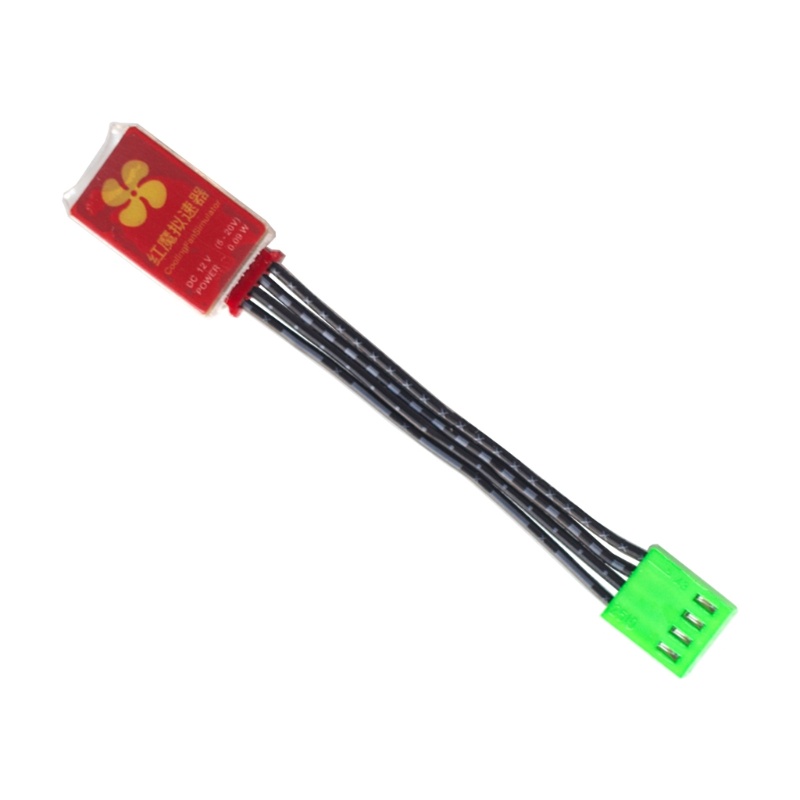 Cre Baru Untuk Merah MAGIC Quasi-Speed Device 12V PWM Variable Frequency Version Fan Speed Simulator, 5-20V Super Compatibili