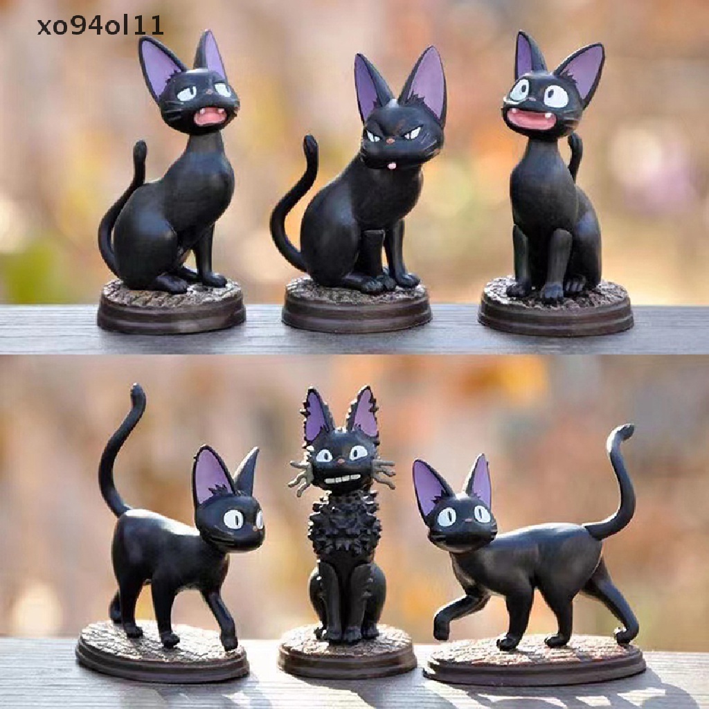 Xo Patung Jasa Titip Anime Kiki Kucing Hitam Lucu Jiji Ornament OL