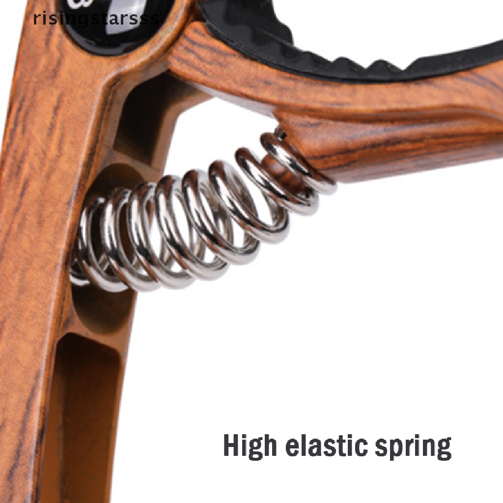 Rsid Span-new Capo Gitar Metal Untuk Akustik/Elektrik/Classic Trigger Change Tune Key Clamp Jelly