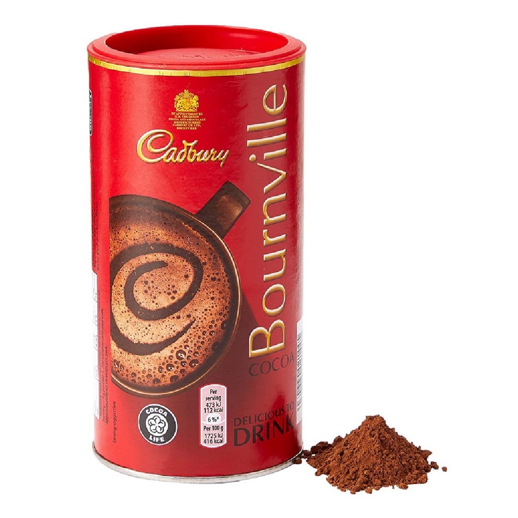 Cadbury Bournville Cocoa Powder Delicious to Drink &amp; Baking 250g