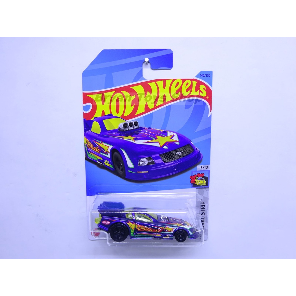 Hot Wheels Mustang NHRA Funny Car Ungu Mobil Balap