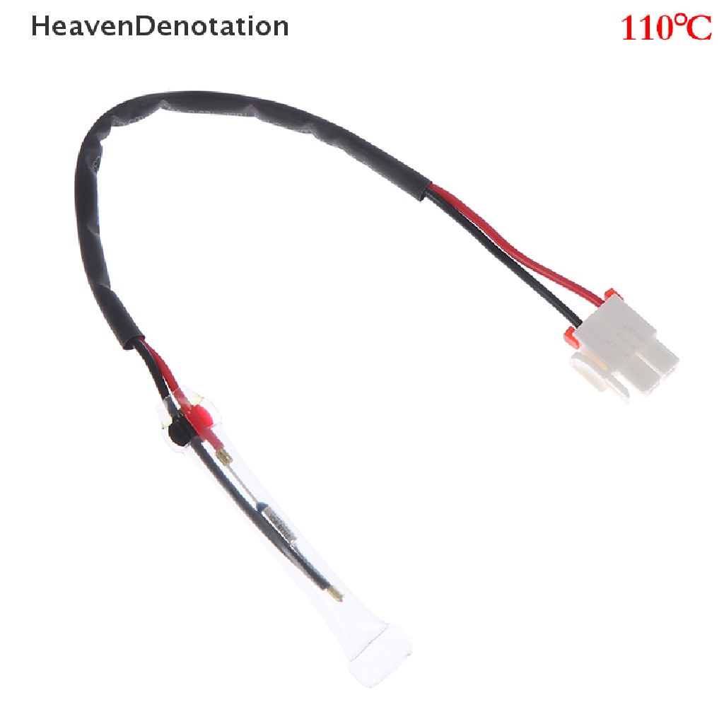 [HeavenDenotation] 1pcs 110pcs°C Thermal Fuse Defrost Sensor Untuk Freezer Kulkas Samsung Pengganti HDV