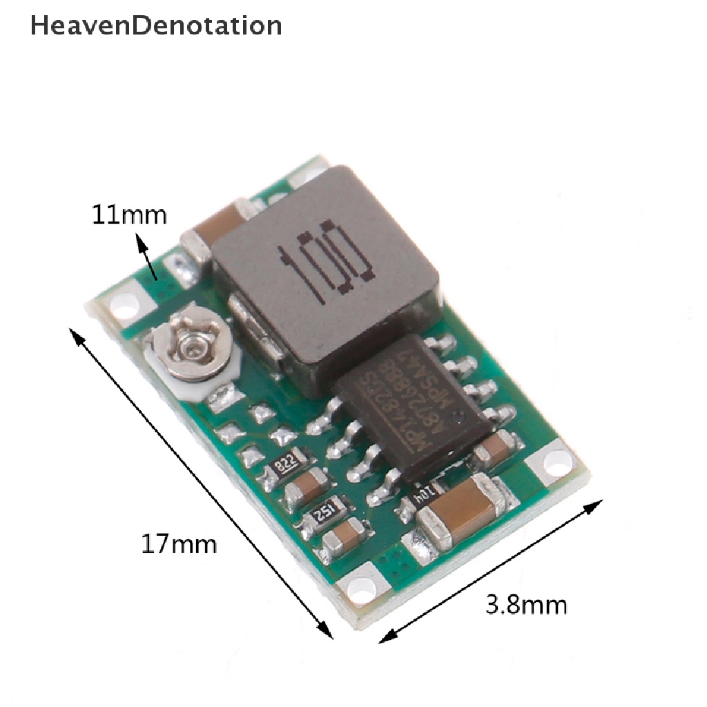 [HeavenDenotation] 3a MINI DC-DC STEP DOWN CONVERTER VOLT REGULATOR 5V-23V Ke 3.3V 6V 9V 12V HDV