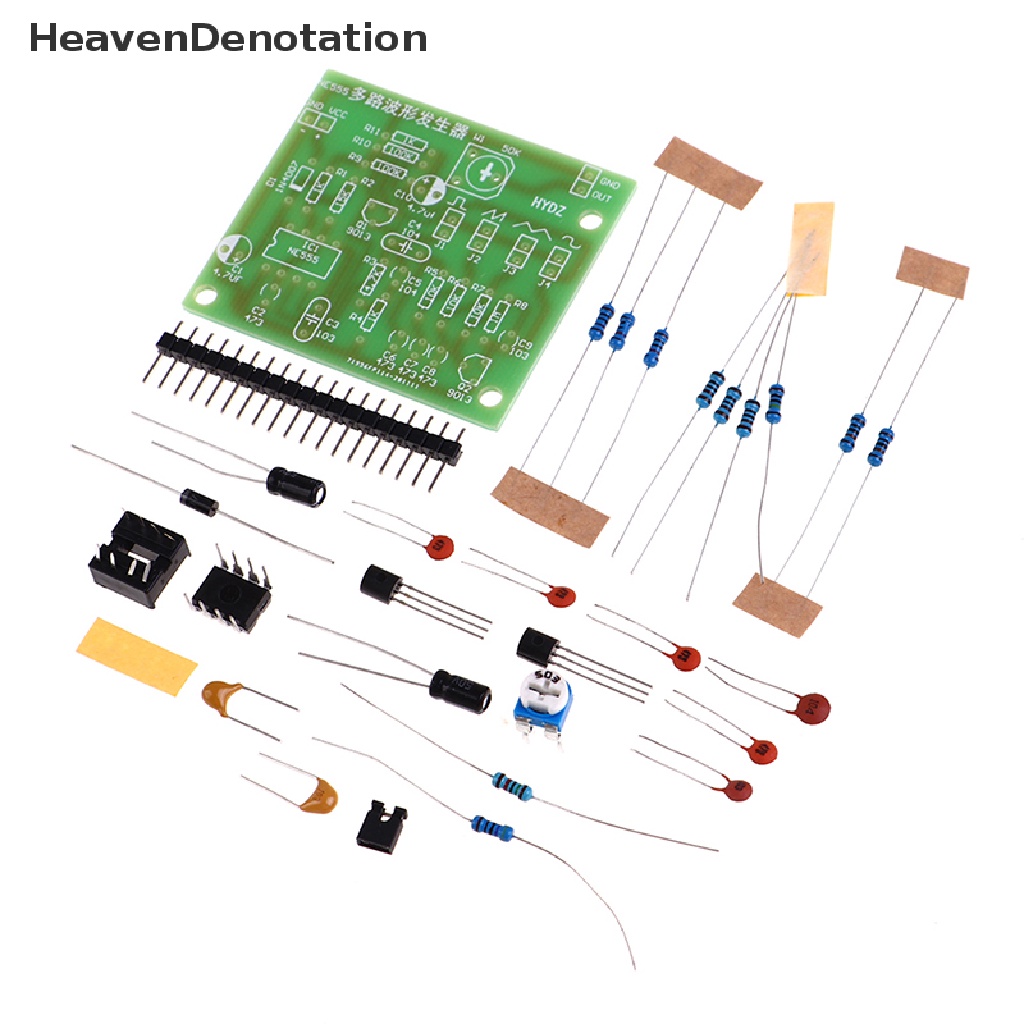 [HeavenDenotation] Dc 6-12V Ne55 Modul Generator Pulsa Generator Sinyal Gelombang Sinus/Segitiga/Persegi HDV