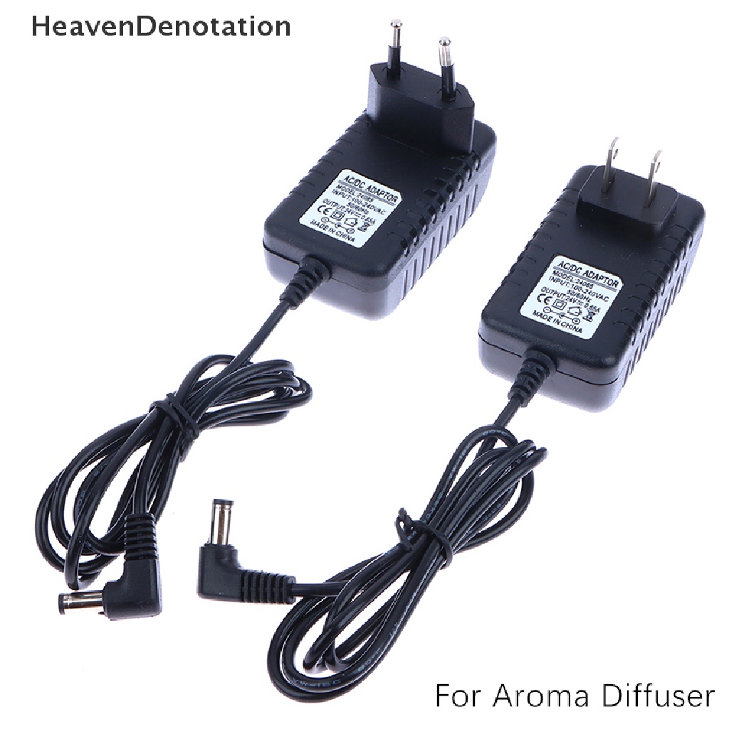[HeavenDenotation] 24v 500ma Adaptor Daya DC Aroma Diffuser Penjernih Air Lampu Meja 24V 1A HDV