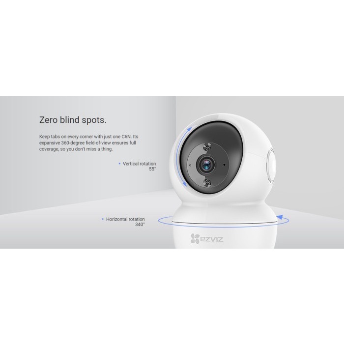 EZVIZ CCTV C6N 4MP Bundle Wall Mount - Smart Wifi &amp; port RJ45 Pan &amp; Tilt