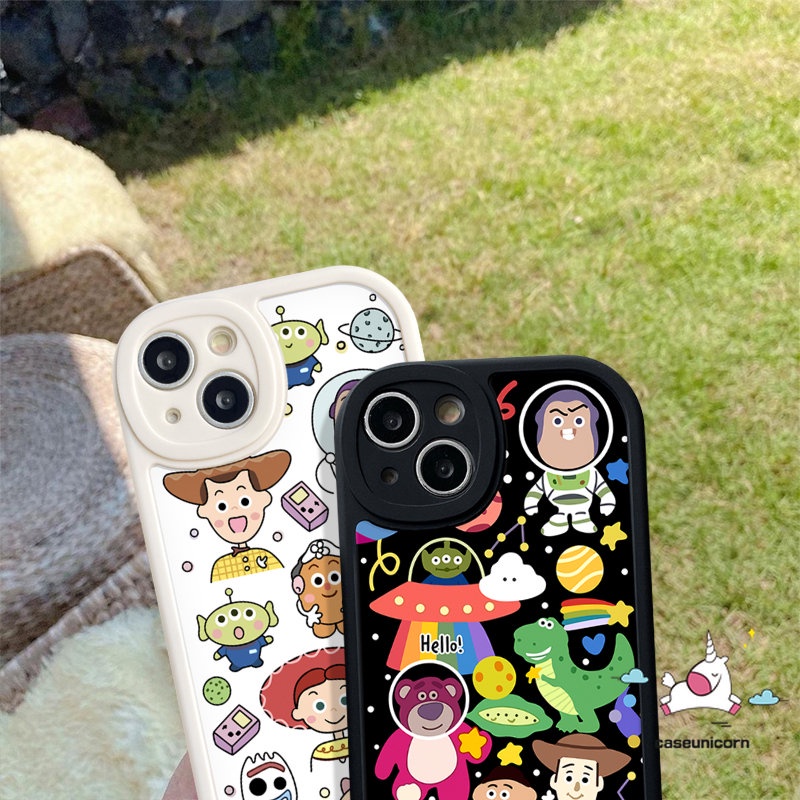 Toy Story Casing Infinix Note 8 Hot 11 10T 10s 11s 10 9 Play Smart 5 6 Hot 10 Lite 10T 11 10s 11s Stiker Kartun Lucu Tpu Silicon Lembut Sarung Casing Ponsel