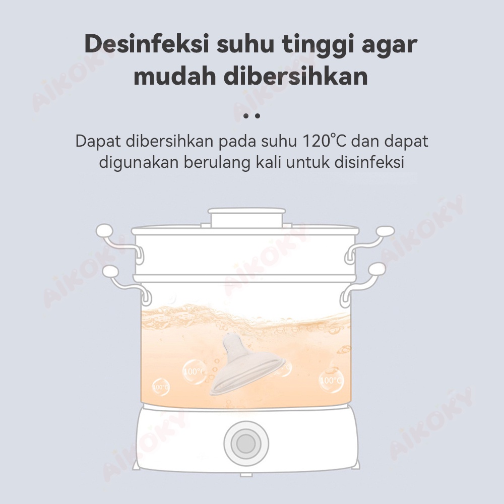 Aikoky Nipple Shield Silikon / Pelindung Puting Susu Ibu Menyusui BPA Free