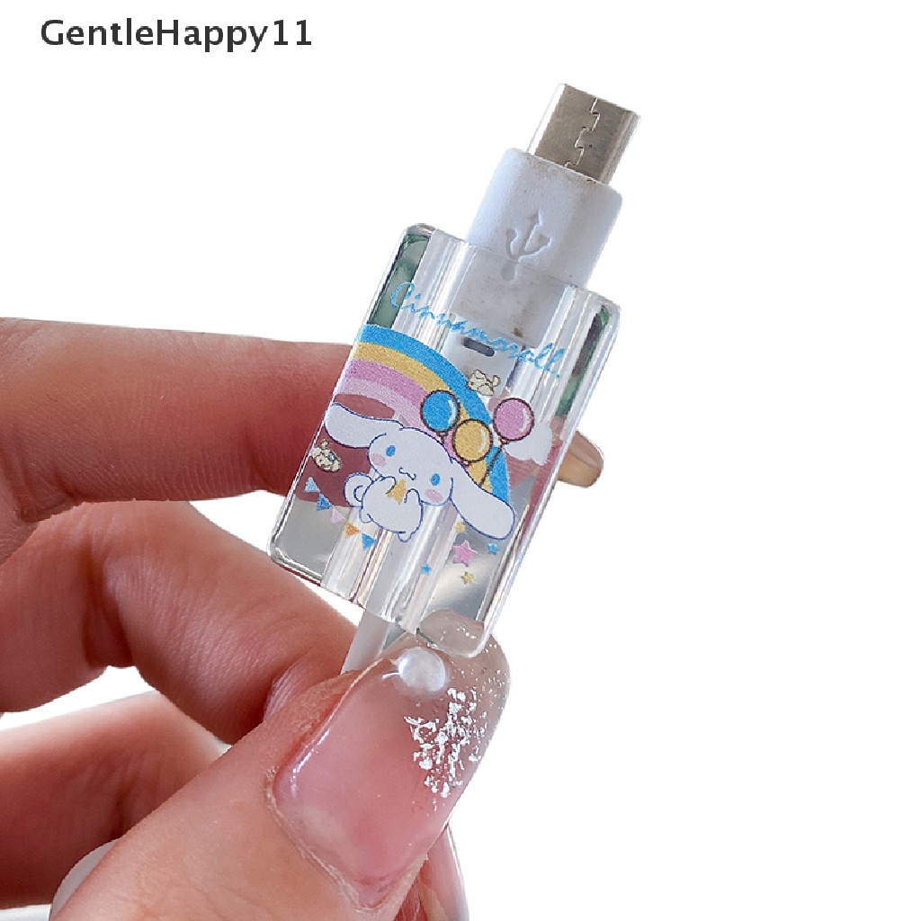 Gentlehappy Penutup Pelindung Kabel Data Kartun Silicone Cable Winder Universal Earphone id