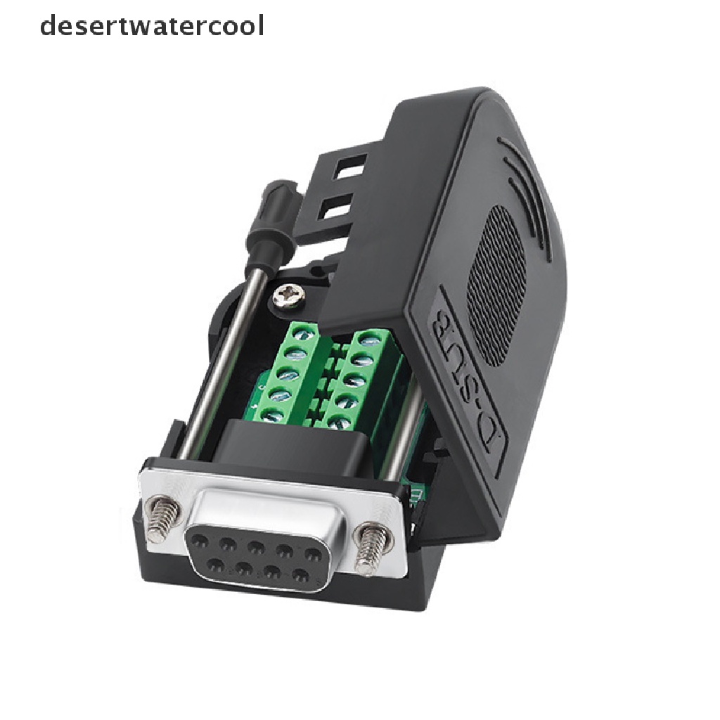 Deid DB9 Konektor RS232 Male Female 9pin RS485 Terminal Breakout Konektor COM Martijn