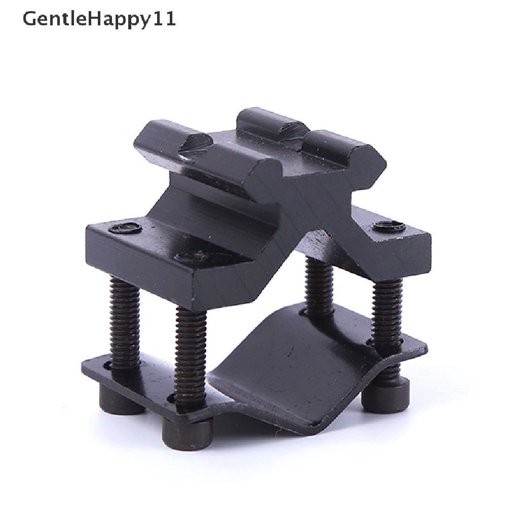 Gentlehappy Tactical Universal Adjustable Rail 20mm Mount Adapter Untuk Senter Scope Laser id