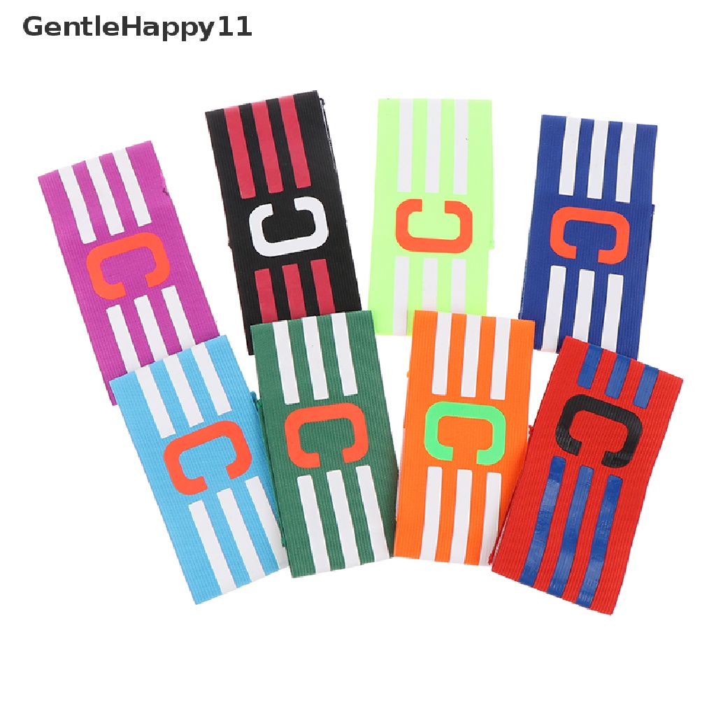 Gentlehappy Football Captain Armband Team Sepak Bola Captain Band Arm Training Ban Lengan Sepak Bola id