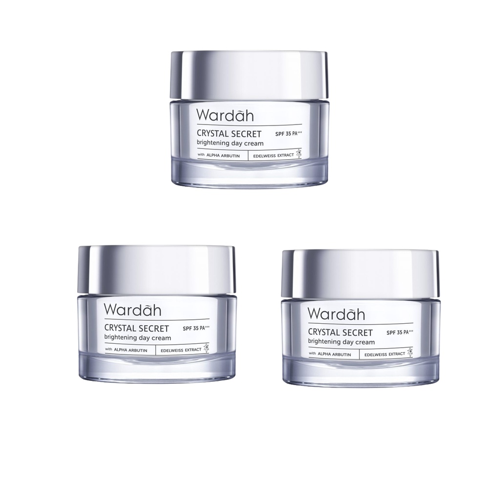 WARDAH Crystal Secret Brightening Day Cream 30g - Amaze_Kosmetik