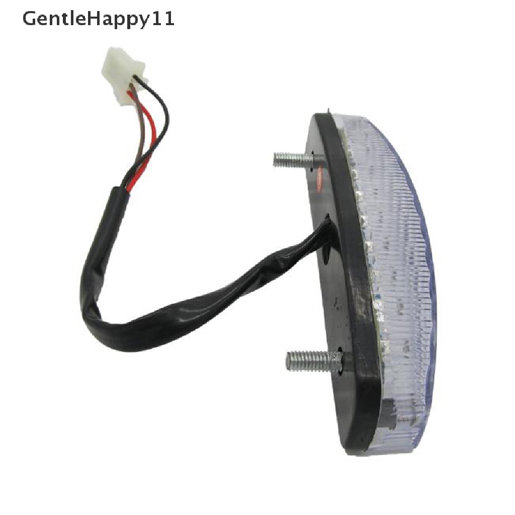 Gentlehappy 12V 18led Rem Sepeda Motor Stop Running Tail Lampu Belakang ATV Dirt Bike id