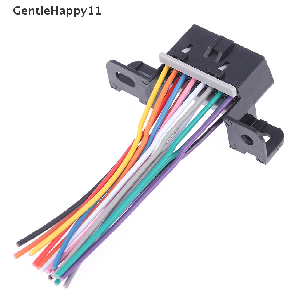 Gentlehappy 16pin OBD2 Kabel Female Extension Connector OBD 2kabel Adaptor id