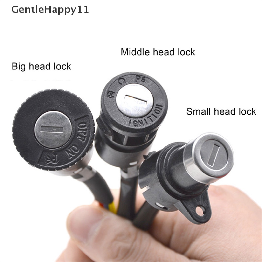 Gentlehappy Ignition Switch Key Power Lock Universal Sepeda Listrik Portable Bagian Bersepeda id