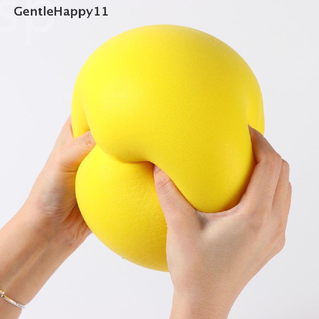 Gentlehappy 18CM Mute Ball Bayi Mainan Luar Ruangan Spons Padat Lembut Bola Elastis Permainan Anak id