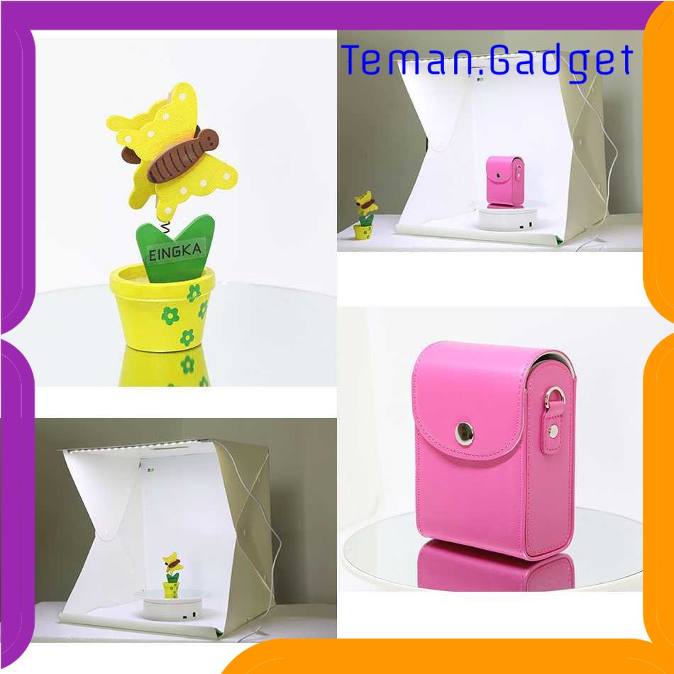 TG - KMR Photo Studio Mini 3 Button dengan LED dan 4 PCS Background
