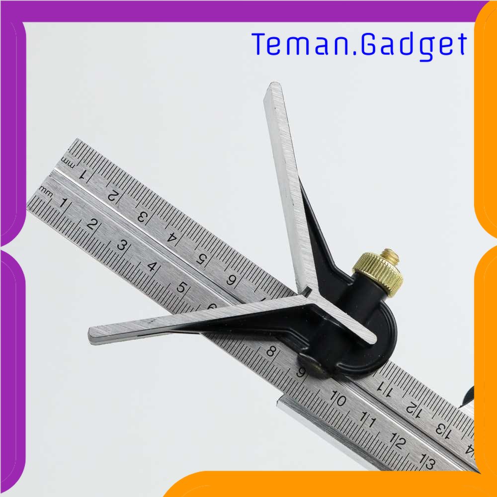 TG - ATK SILVERLINE 3 in 1 Penggaris Multifungsi Adjustable Angle 30cm - 991857