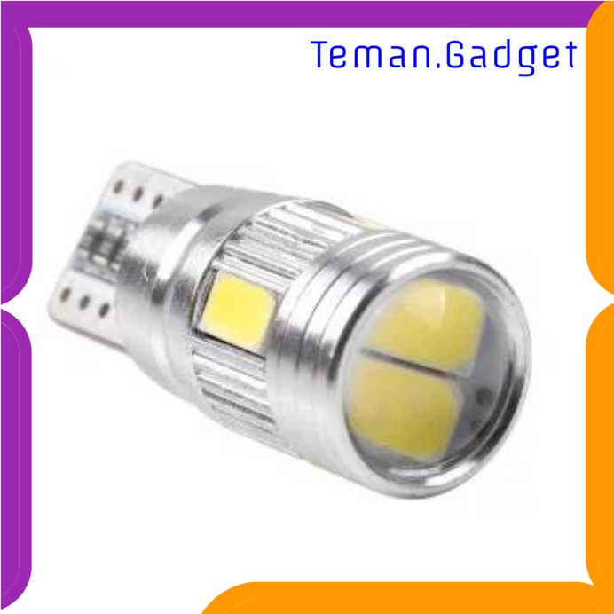TD - OTO Lampu Depan Mobil Headlamp LED SMD 5630 T10 W5W Cool White 2 PCS