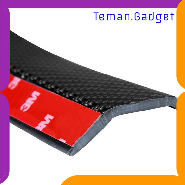 TG - OTO SAMURAI Stiker Carbon Fiber Anti Collision Strip Bumper Mobil 2.5 m - TY354