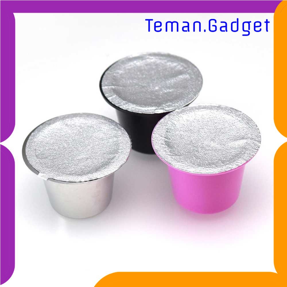 TG - DPR iCafilas Tutup Kapsul Nespresso Foil Lid Capsule Brewer 100PCS - ICF921