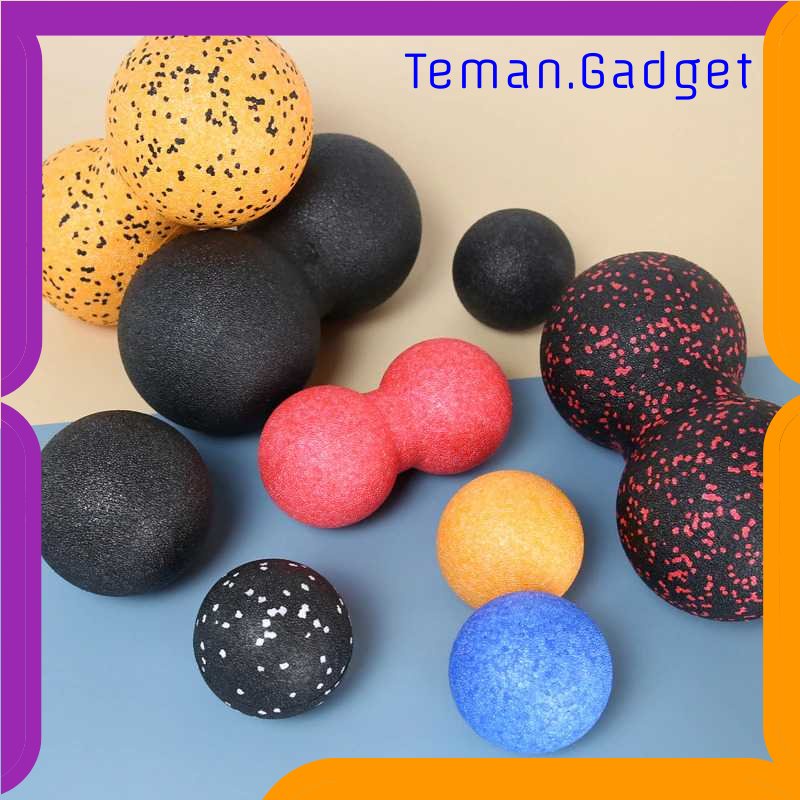 TG - OLR Mertrava Alat Bantu Yoga Peanut Massage Foam Block Roller Ball 8x16cm - D335