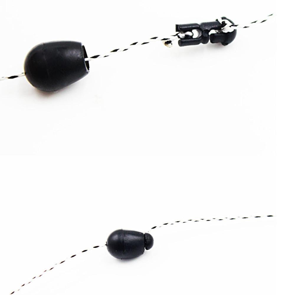 TOP 60pcs Pengumpan Memancing Baru Langsung Shock Quick Change Beads Change Hook Length Terminal Bead